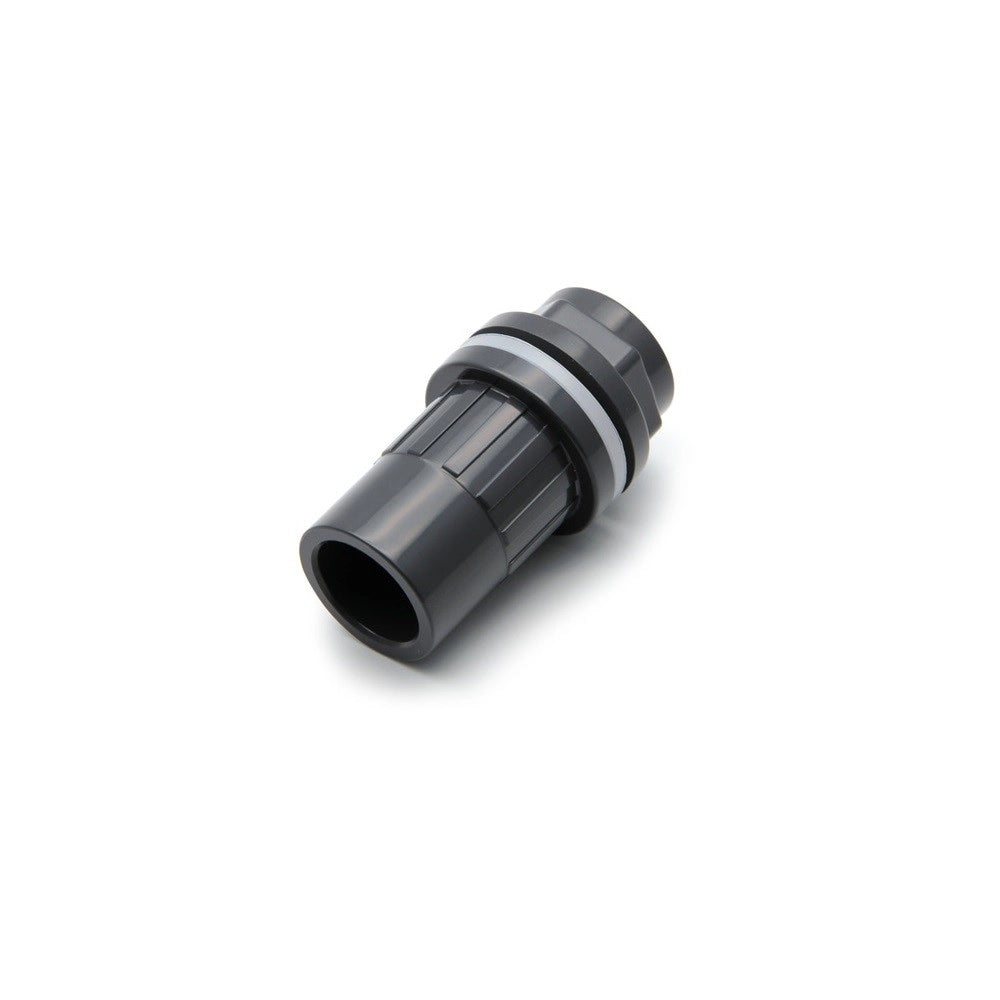 Aquariumline Attacco Serbatoio Bulkhead colore grigio ad incollaggio Ø50mm