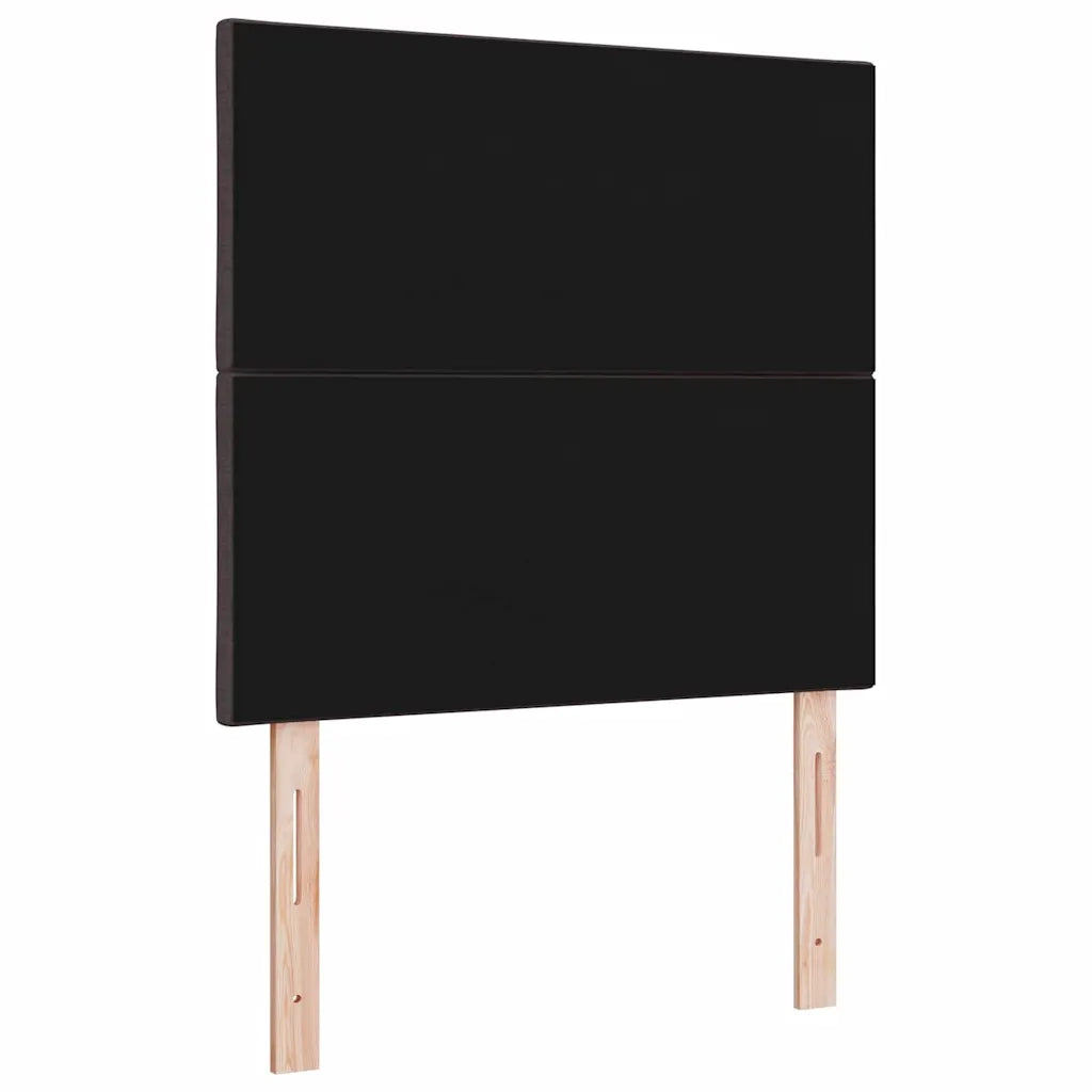 Testiera | Testata Marrone Scuro 100 cm Tessuto