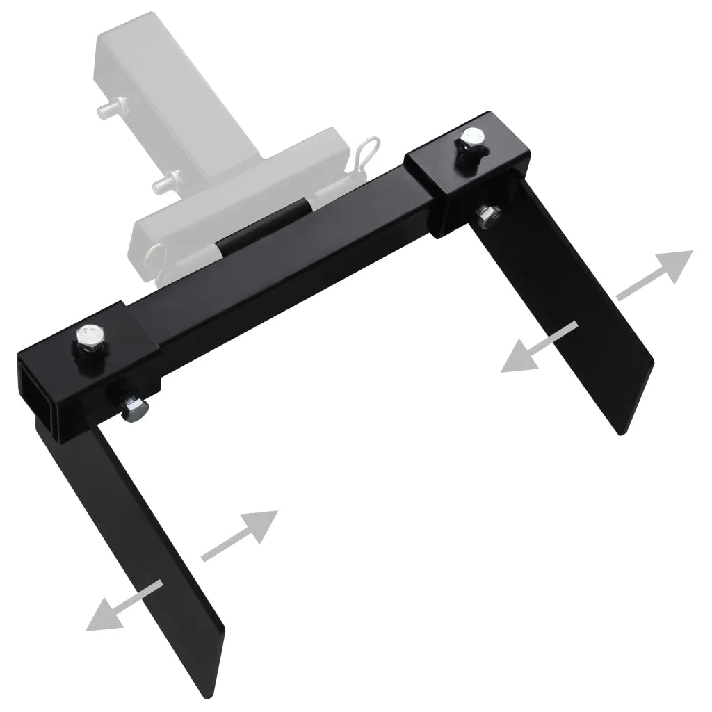 Adattatore Spazzaneve per Tosaerba Nero 146893