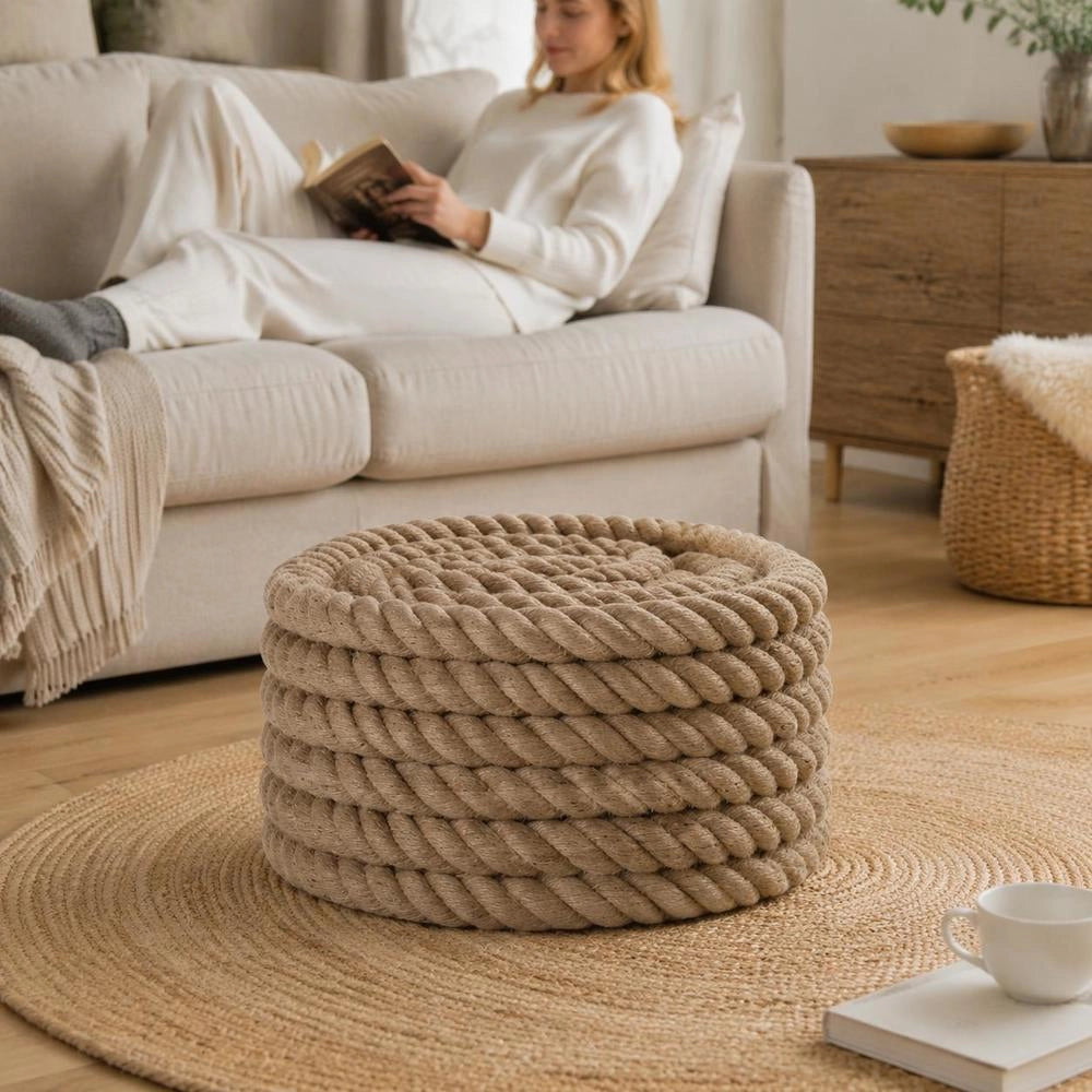 Jute Rope, 10 M Length, 40 Mm Thickness