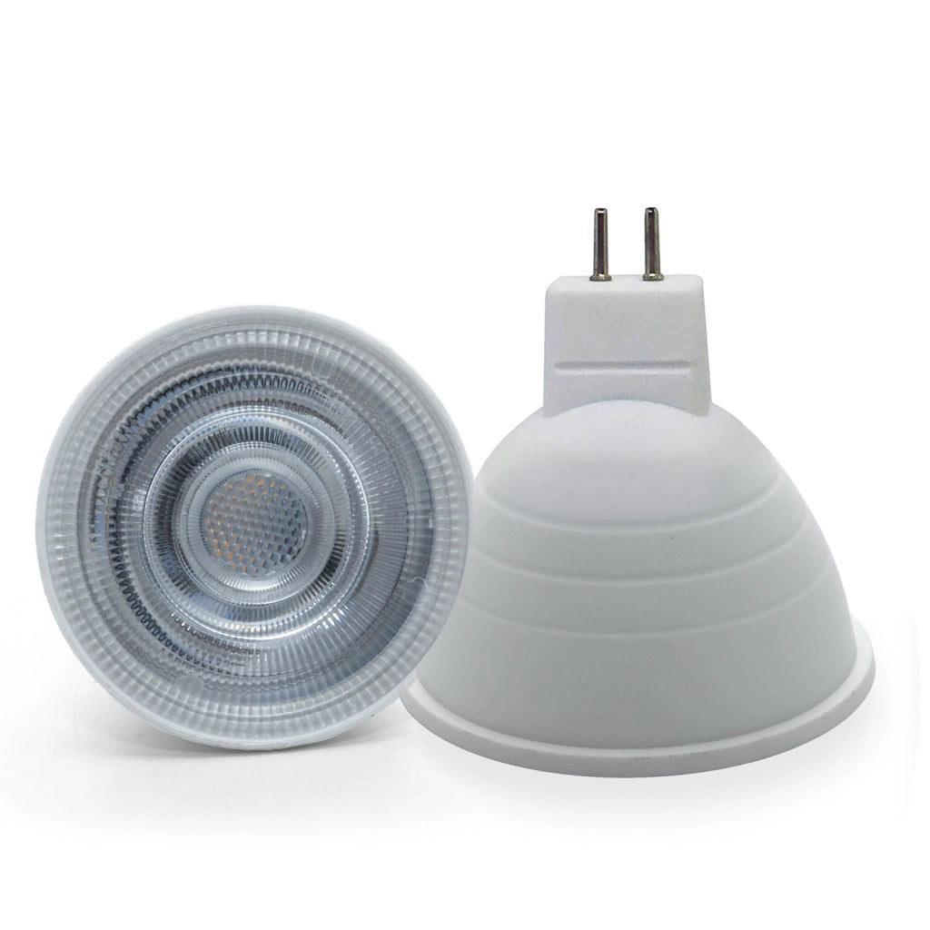 Faretto LED RGB 6000K GU5.3 6W lampada dimmerabile 12V attacco MR16 LED RGBW telecomando IR cromoterapia luce colorata