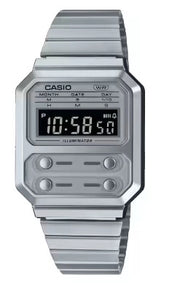 CASIO VINTAGE Mod. EDGY COLLECTION - SILVER
