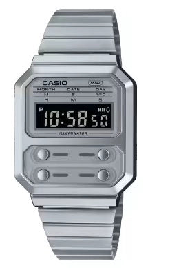 CASIO VINTAGE Mod. EDGY COLLECTION - SILVER
