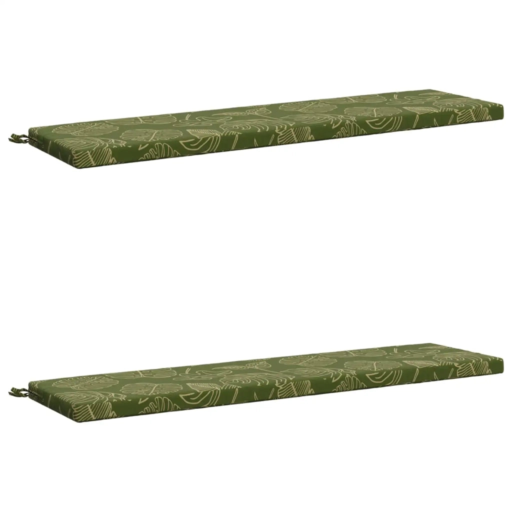 Cuscini per Panchina a 2 Pezzi SOEST 2 pz 100% Poliestere 949067