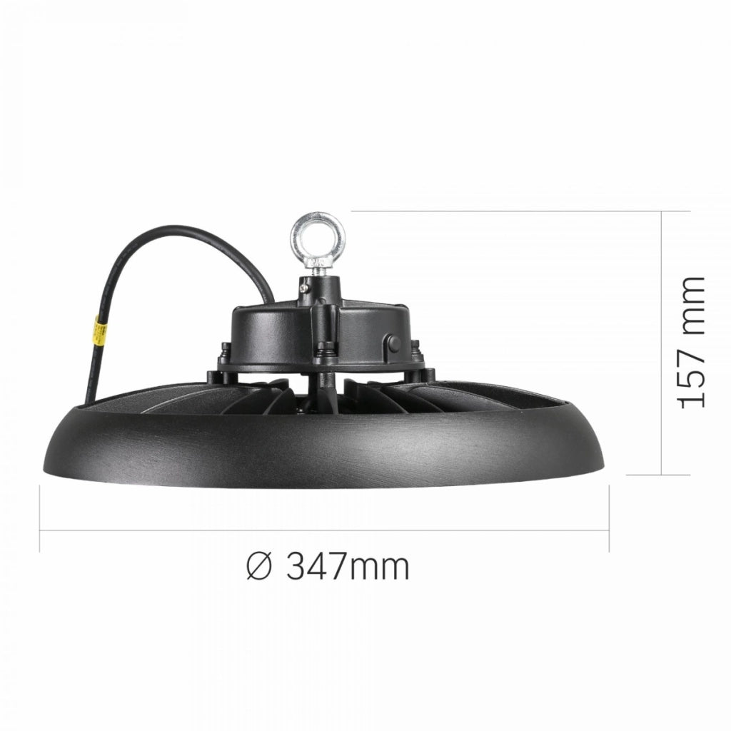Lampada High Bay LED 200W IP65 nera VIDEX HB01