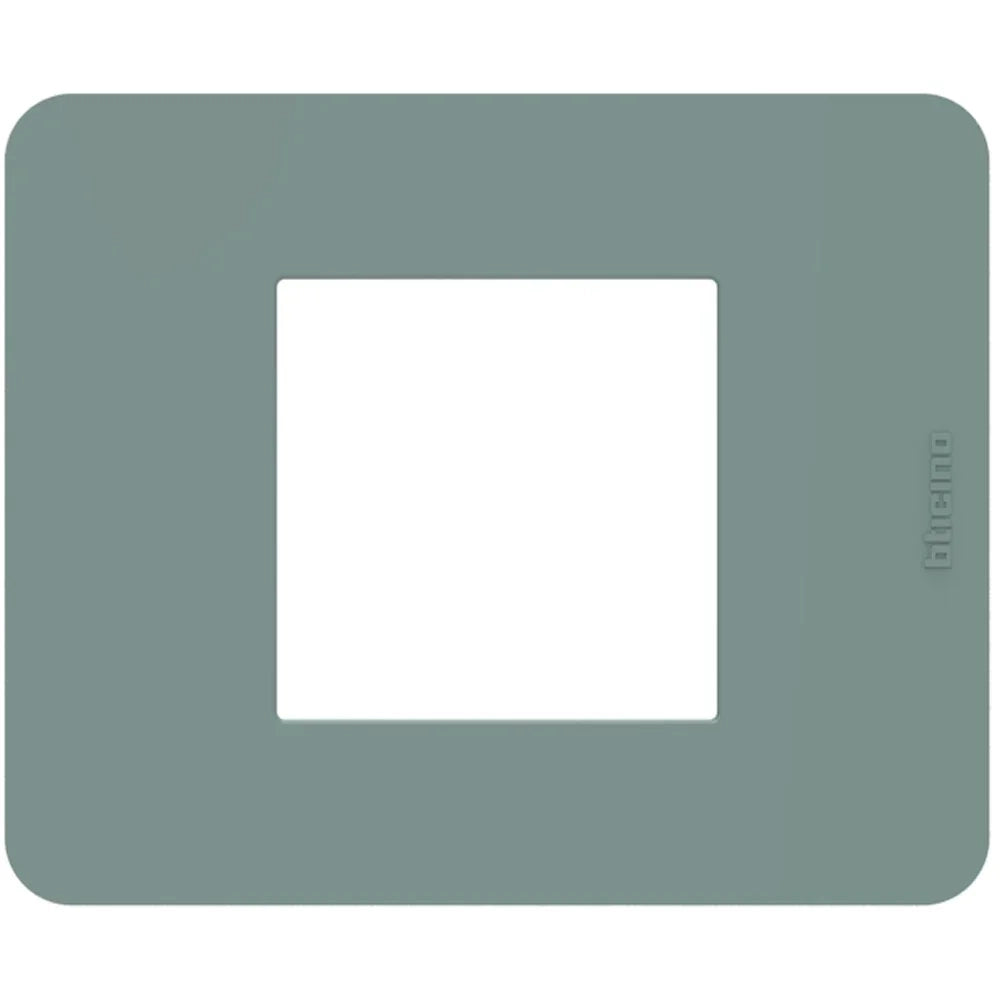 Placca Bticino MatixGO Tones 3 moduli Agave JA4802TA