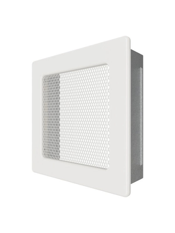 Griglia di ventilazione per camino Bianca - Classic 17x17