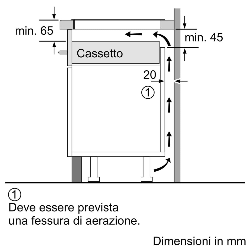 Bosch Serie 6 PVS845HB1E Piano cottura a induzione 80 cm Nero, con profili
