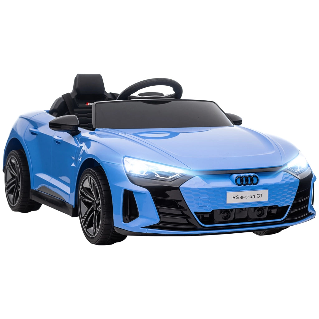 Coche elettrico per bambini 3+ anni Audi RS e-tron GT ¨C zephmum ¨C 103x58x41 cm blu