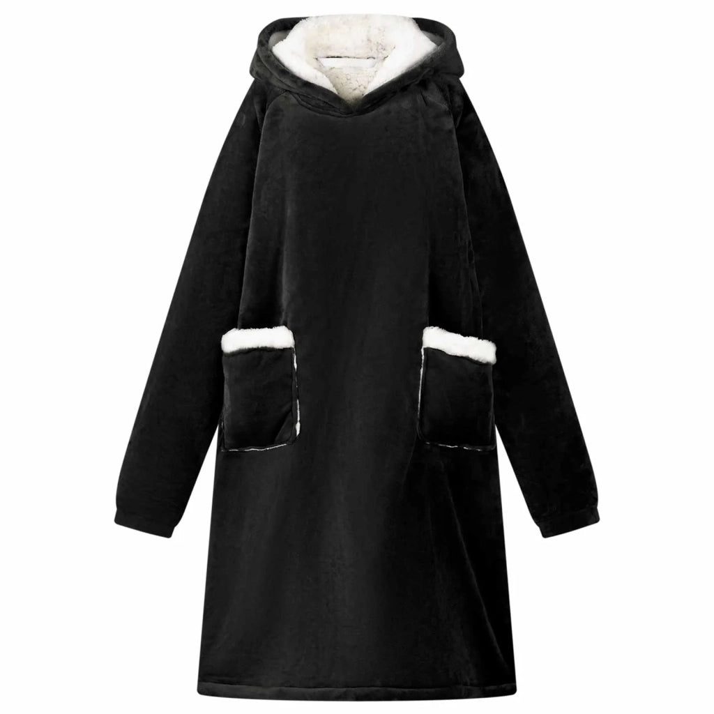 Felpa coperta Nero L Pile e Flanella CFW5086612