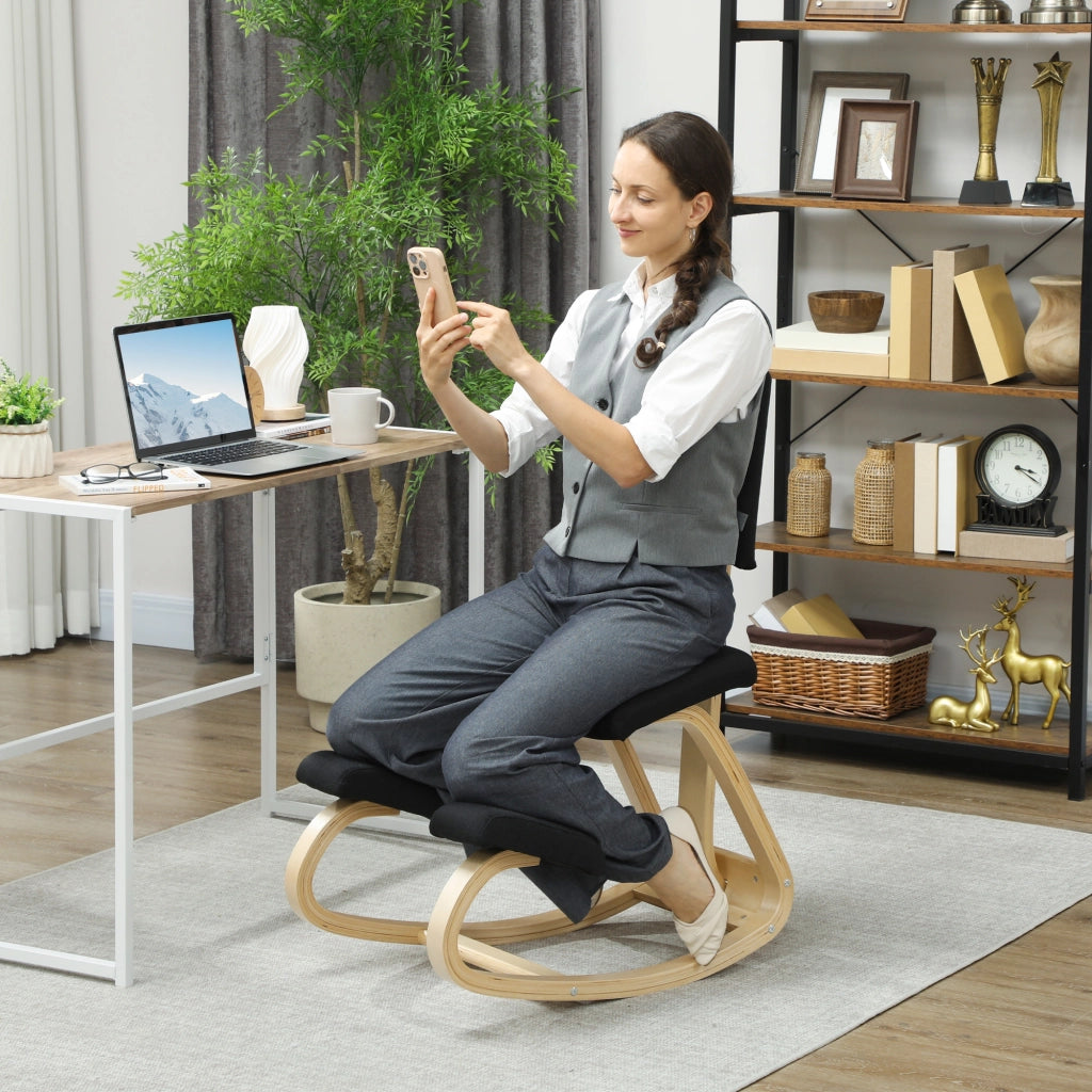 Sedia ergonomica da ginocchio ¨C Minimal ¨C nero