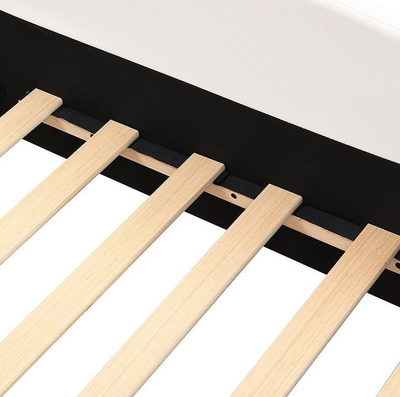 Letto per bambini a forma di farfalla con LED, scivolo e scala, rosa e bianco