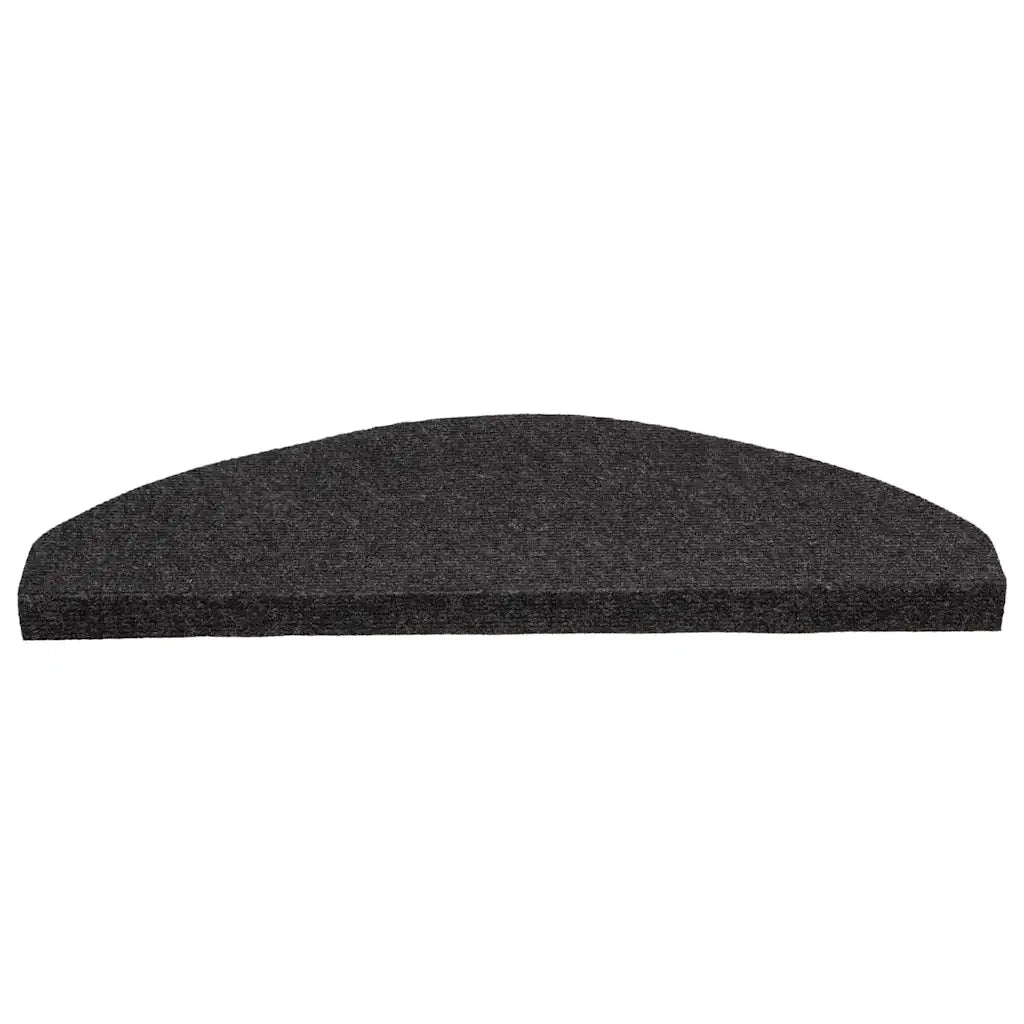 Tappetini Autoadesivi per Scale 10 pz | Gradini per Scale Neri 65x22,5x3,5 cm