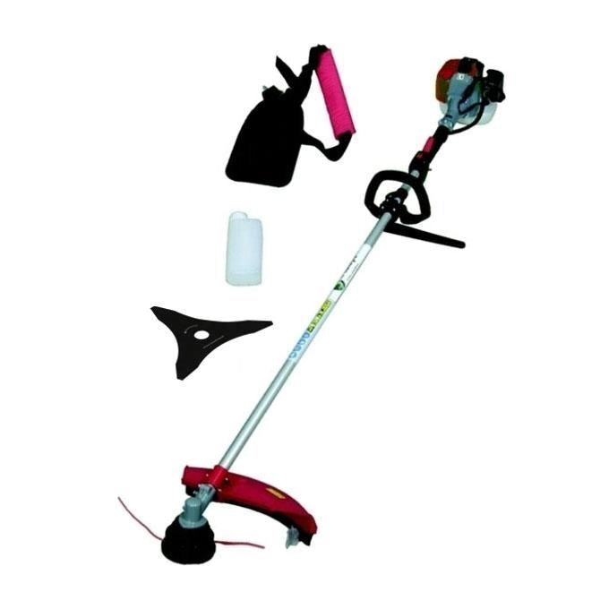 Excel DP26 Decespugliatore a Scoppio 2 Tempi 25,4 cc 0,70 kW Disco 3 Denti 255 mm Testina Filo Automatica Antivibrante