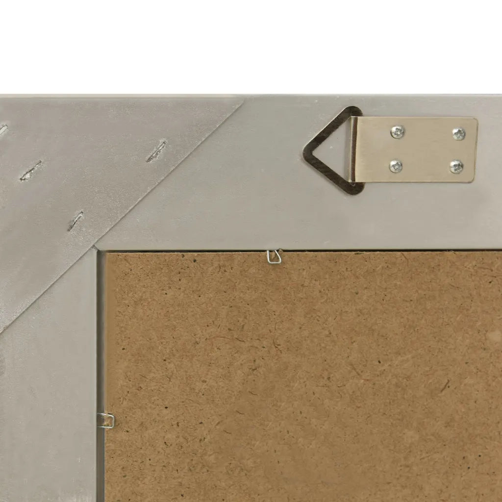 Specchio da Parete | Specchio decorativo Stile Barocco 50x80 cm Argento