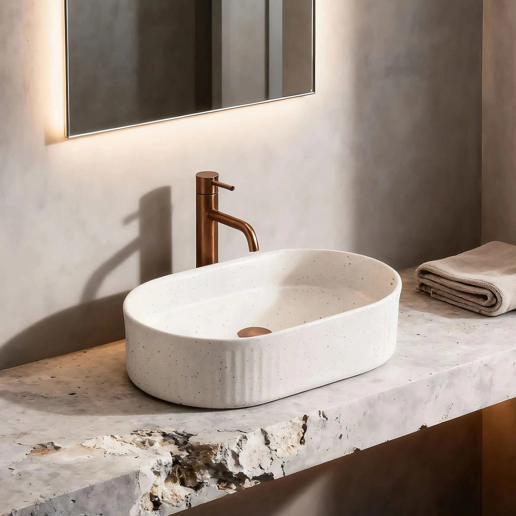 Lavabo Da Appoggio Rea Vanda Sandy