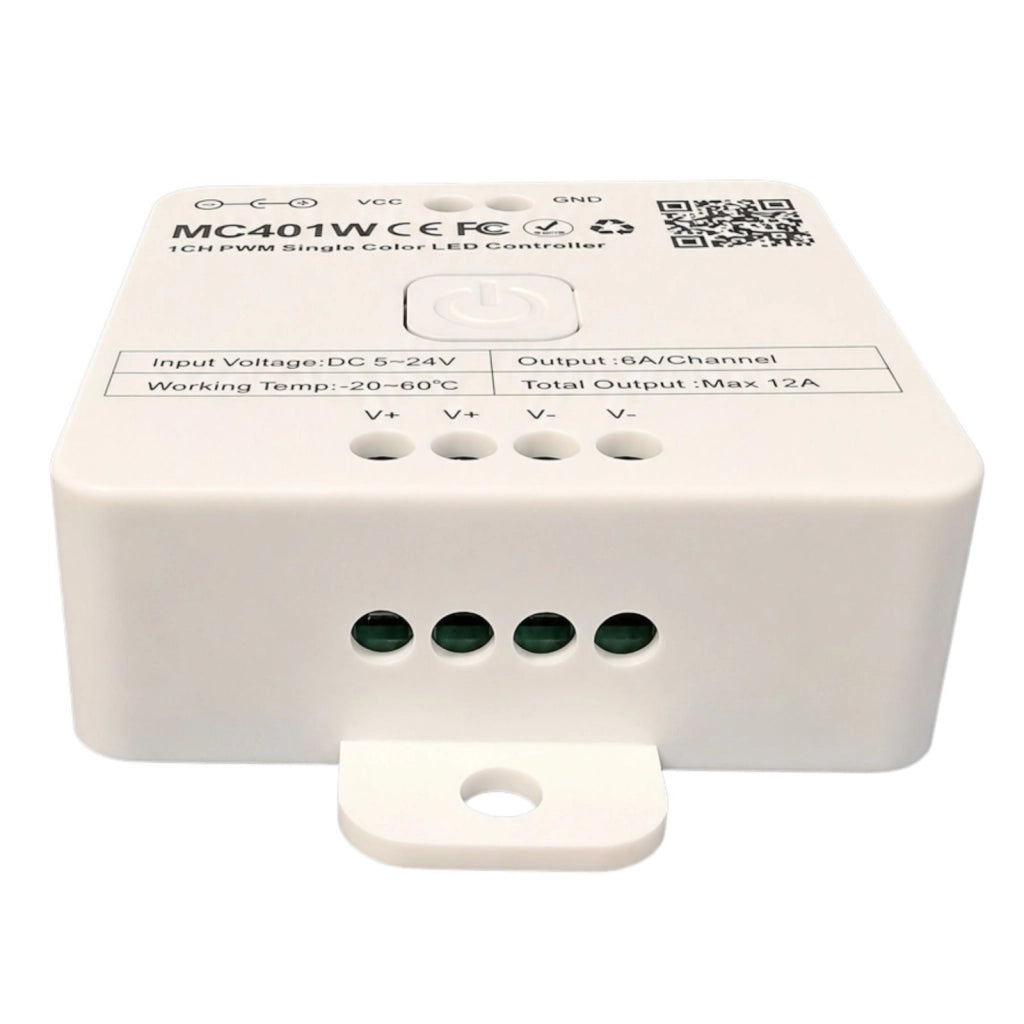 Led Dimmer Push WIFI RF 2.4G, App TUYA, Smart Life Max 12A DC 5–24V