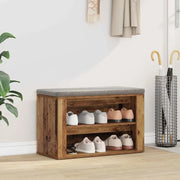 Scarpiera Legno vecchio 75 x 35 x 45 cm Legno multistrato 881015