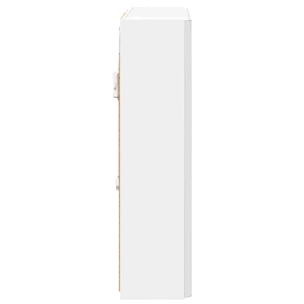 Mobiletto per specchio da bagno Bianco 63,5 x 15,5 x 60,5 cm 889247