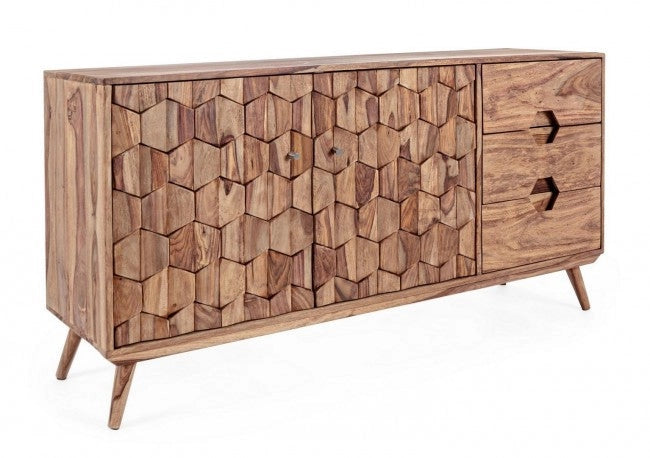 Credenza 2 Ante 3 Cassetti 145x40x77h cm Kant