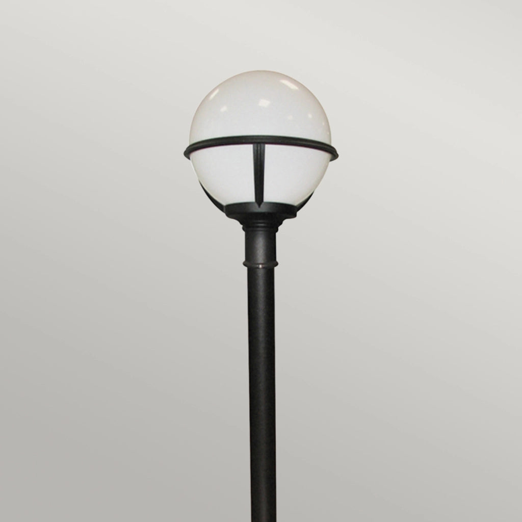 Lampione da giardino Glenbeigh nero E27 60W Elstead
