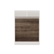 Tavolo da pranzo pieghevole in legno "Bracked" - 70 x 15 x 96 cm - Beige