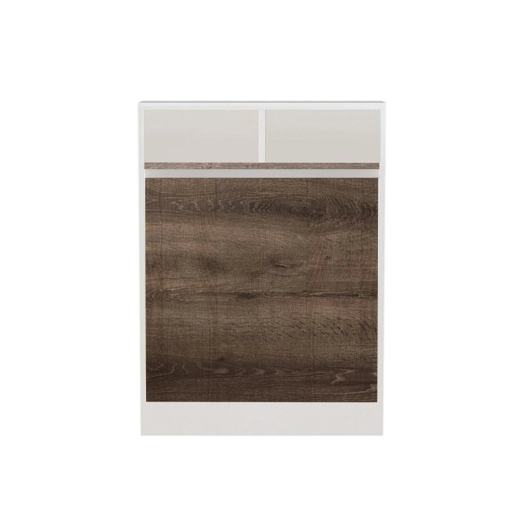 Tavolo da pranzo pieghevole in legno "Bracked" - 70 x 15 x 96 cm - Beige