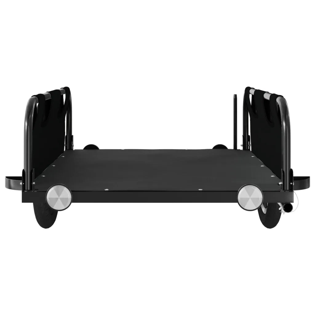 Rimorchio da Bici Nero Oxford e Ferro 94171