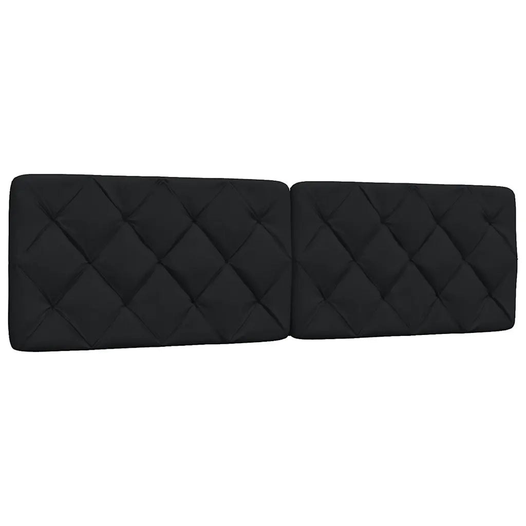 Cuscino Testiera Nero 180 cm in Tessuto 4019235