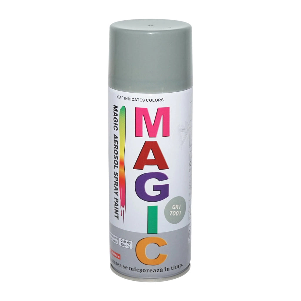 Spray vernice Magic grigio 7001, 450 ml