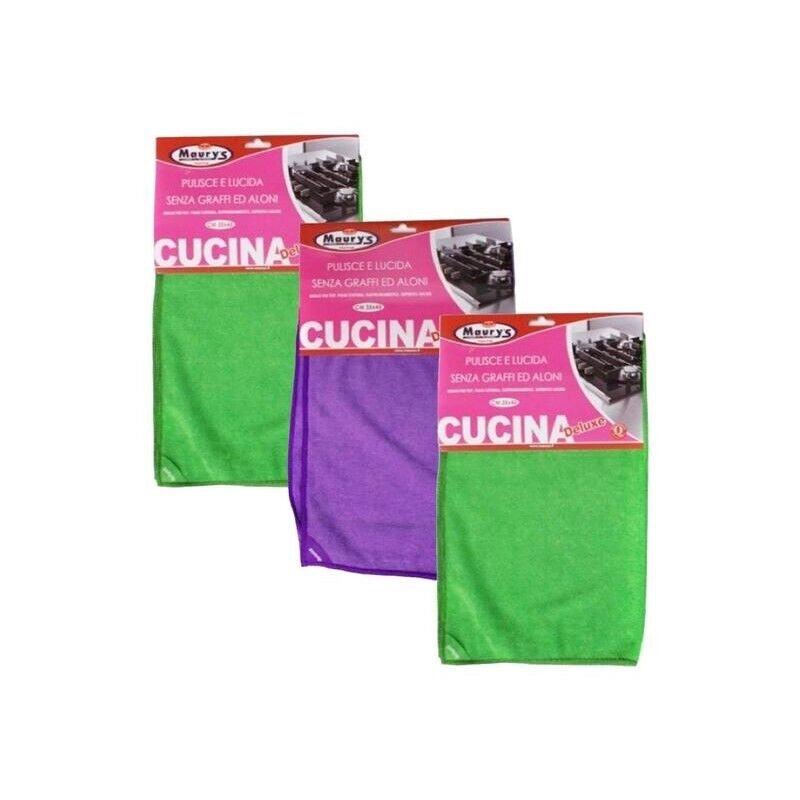 KIT SET 3 PZ MAURY'S PANNO PER LA CUCINA 35X45CM