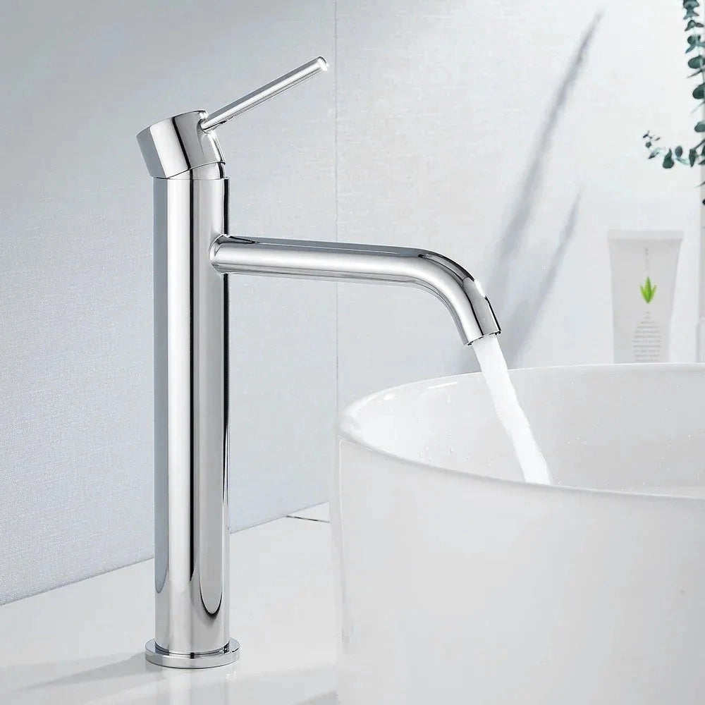Rubinetto Da Lavabo Rea Lungo Chrome High
