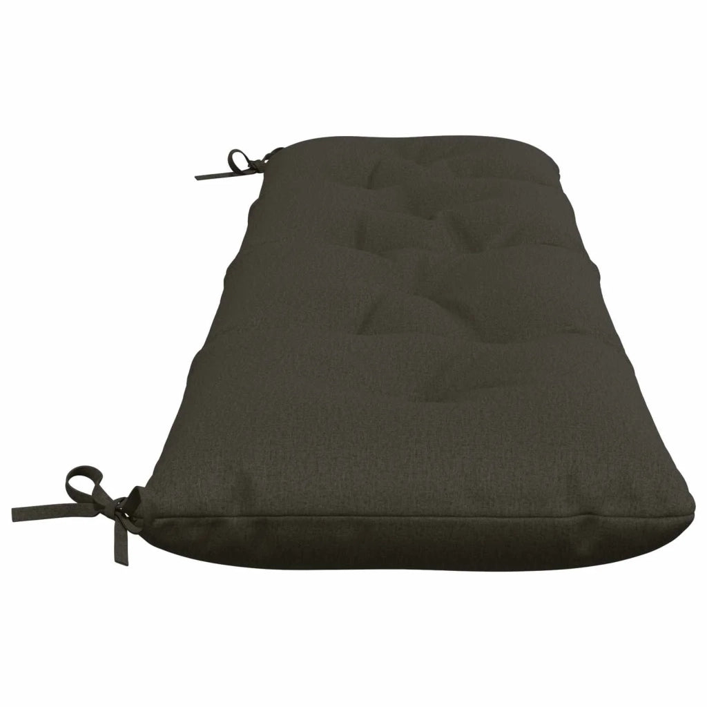 Cuscini per Panchina VIANEN 2 pz 100% Poliestere Antracite 952889
