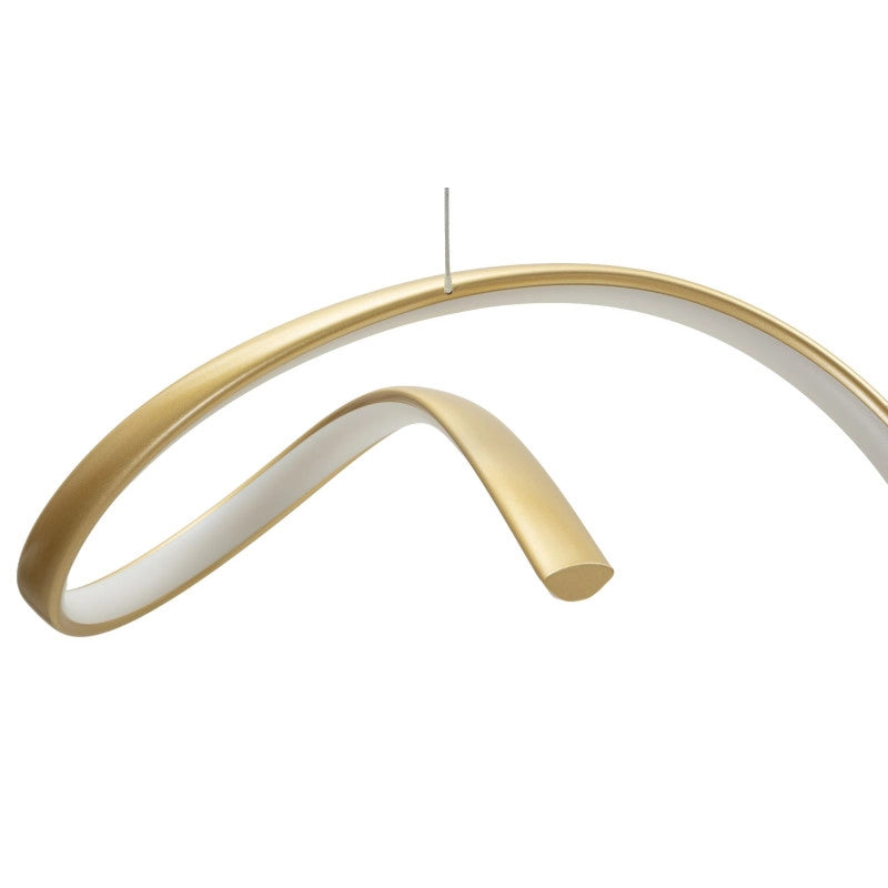 Lampadelle Ario Led Uter Oro cm 80x20x120 (luce Con 3 Temperature Di Colore)
