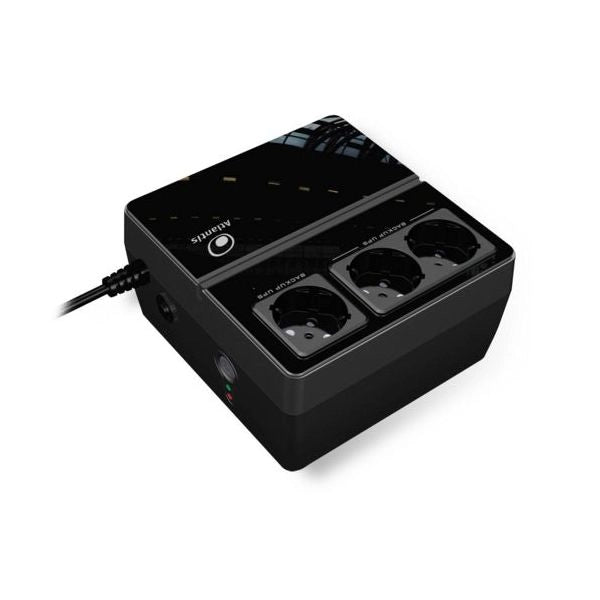 Ups atlantis a03-ps700 700va (300w) stepwave line interactive v-out 200-243vac, 3 prese shuko