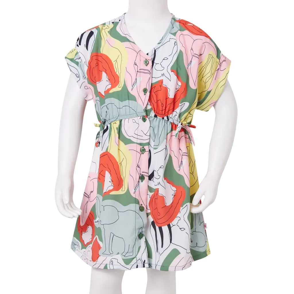 Abito da Bambina Verde 128 11597