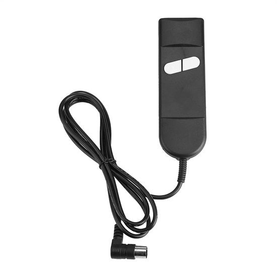 Pompa di Seduta Universale a Mano - Sedile Elevatore - Power Recliner - Nero Plastica - 5 Pin Connettore - Dimensioni 171,5x55mm - Comando Fauteuil