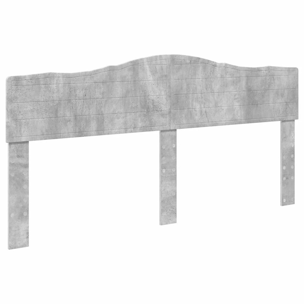 Letto matrimoniale | Letto per adulti | Struttura del letto Calcestruzzo 180 x 200 cm Pino massello