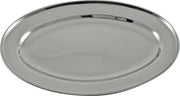 INOX PIATTO VASSOIO OVALE 35 CM
