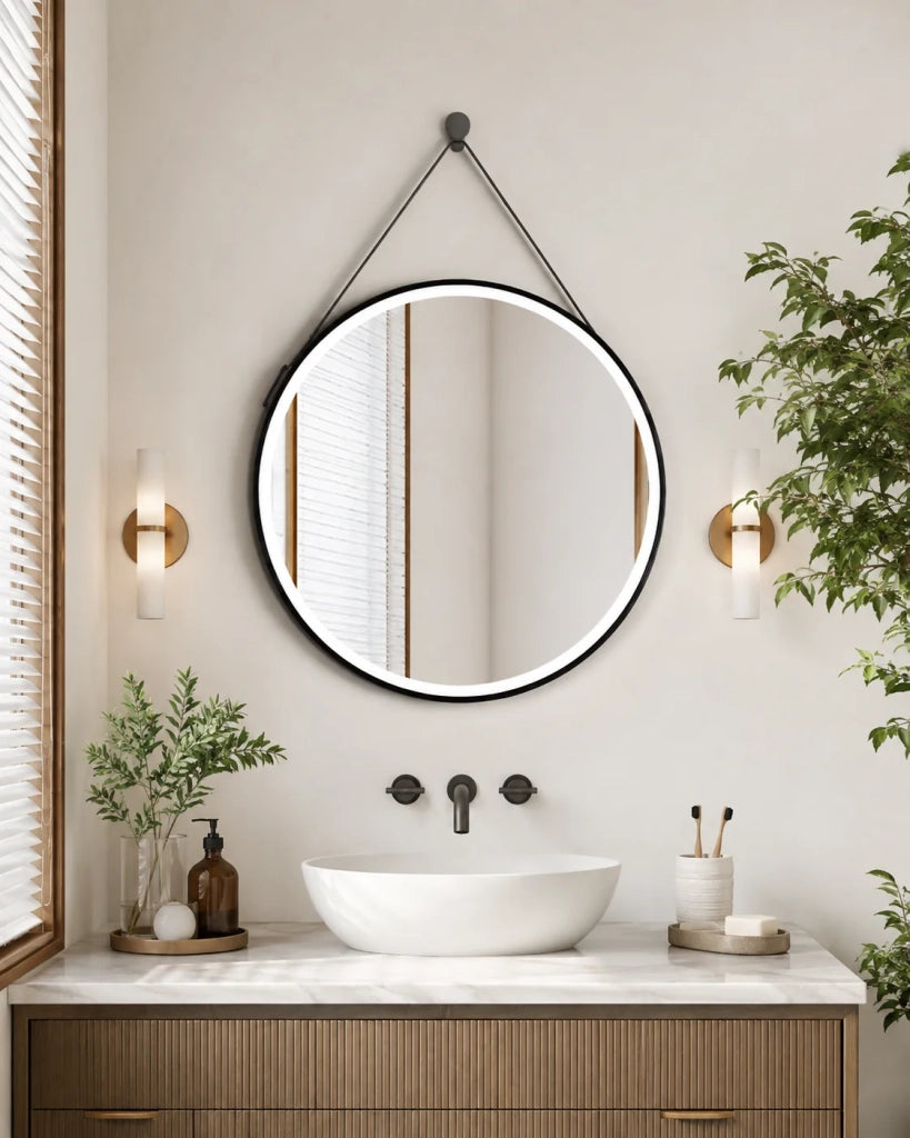Specchio LED Line 60x70 cm vetro