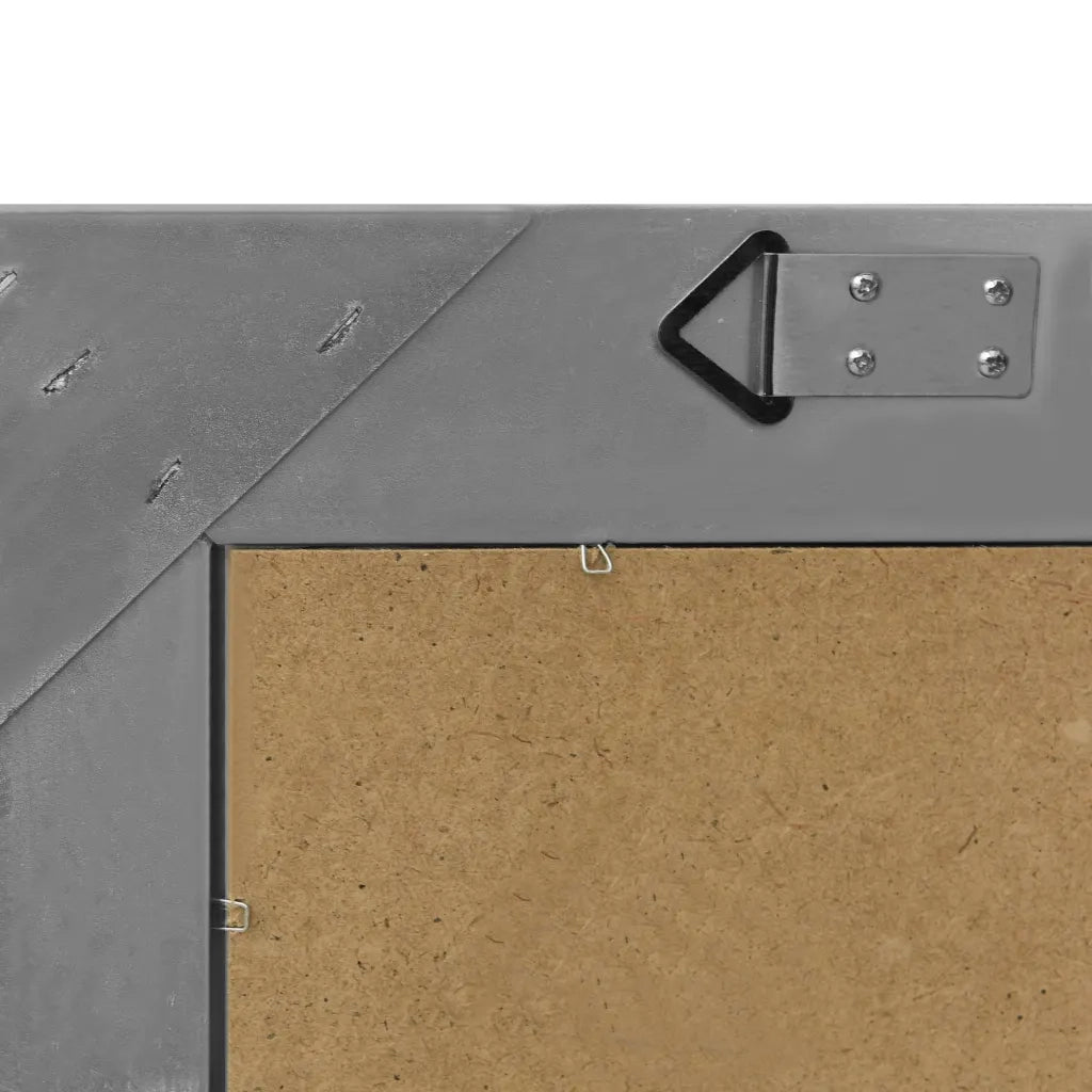 Specchio da Parete | Specchio decorativo Stile Barocco 50x60 cm Nero
