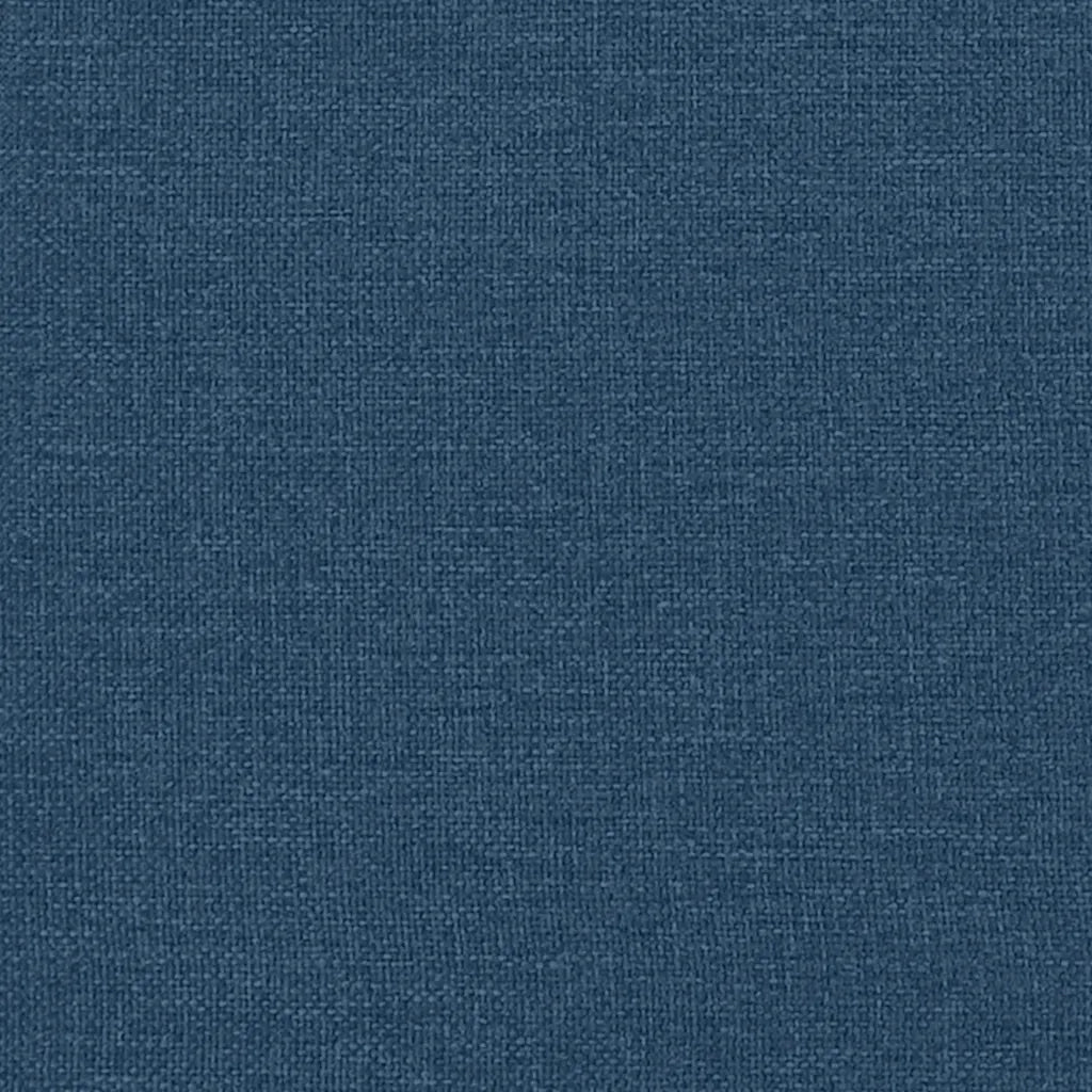 Divano Chesterfield a 3 Posti-Sofa 3 Posti-Divanetto Blu in Tessuto