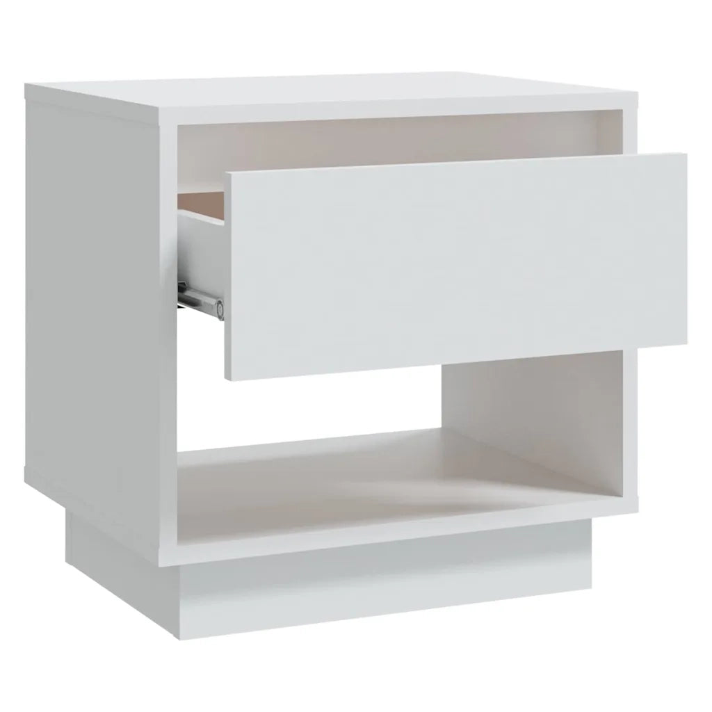Comodini 2 pz Bianchi 45x34x44 cm in Truciolato 809513