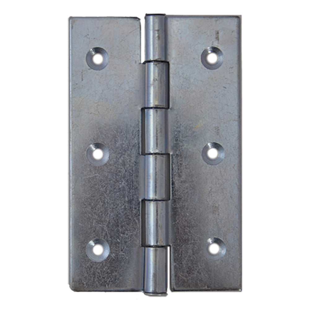 CERNIERA ACCIAIO ZINCATO ART.840 mm 125 x 80 - 2 pezzi  - Blister Koncreto