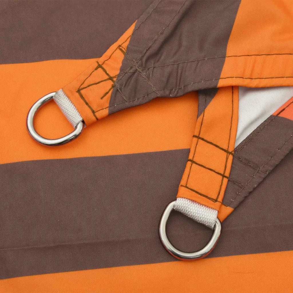 Vela da ombra solare Arancione e Marrone 3 x 4 x 4 m 42031145