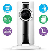 Trade Shop - Telecamera Per Videosorveglianza Spaziale Vr 3d-2 Di Sicurezza Wireless 1080p Hd -