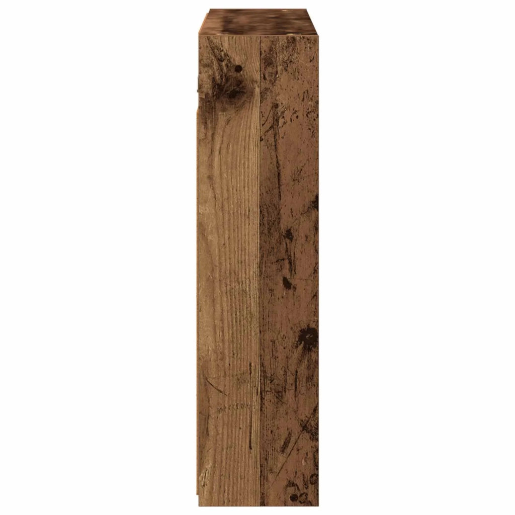 Mobiletto per specchio da bagno Legno vecchio 889173