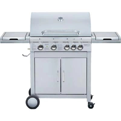 BARBECUE GAS POLKA 4+1 DOMUSFUOCHI 4+1 CM 144X54 H.CM 115