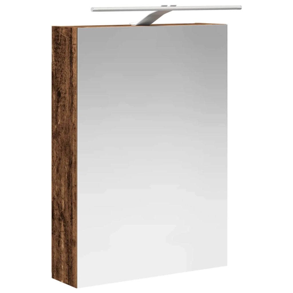 Set di mobili per il bagno 5 pz Legno antico 3406797