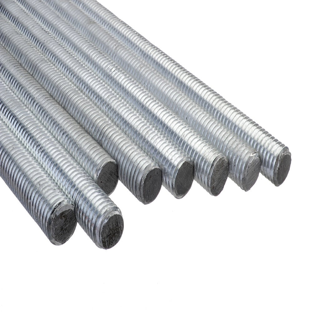 Barra asta filettata 5mm di acciaio zincato da 1mt classe di resistenza 4.8 passo grosso